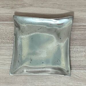 Vintage 90’s Pottery Barn pewter tray